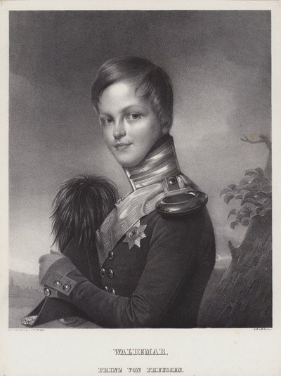Prins Waldemar av Preussen av Friedrich Jentzen