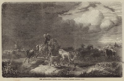 The Approaching Storm  av Friedrich Johann Voltz