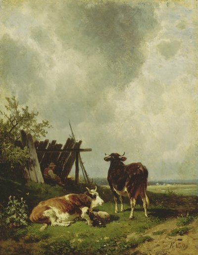 Korna, 1800-talet av Friedrich Johann Voltz