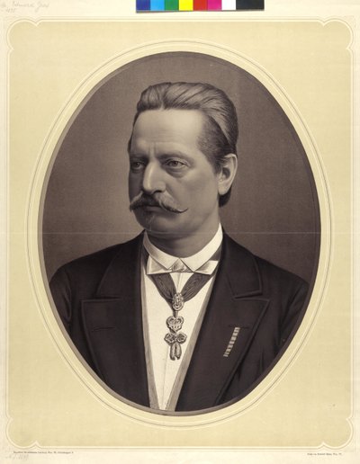 Eduard greve Taaffe av Friedrich Kaiser