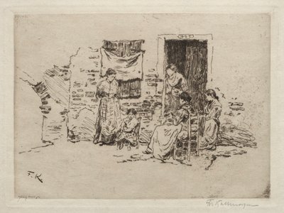 Chioggia av Friedrich Kallmorgan