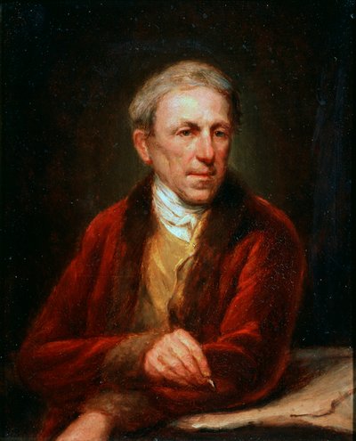"Självporträtt", 1840. av Friedrich Kuhnel