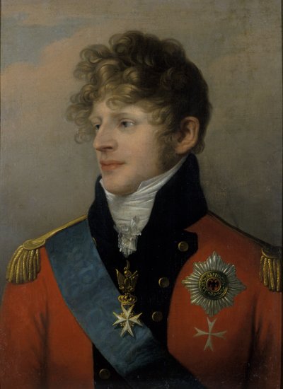 Hertig August av Sachsen-Gotha-Altenburg, 1807 av Friedrich Ludwig Theodor Doell
