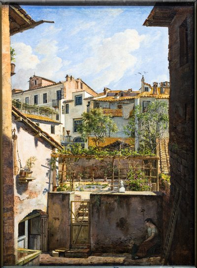 Italienska bakgårdar av Friedrich Moosbrugger