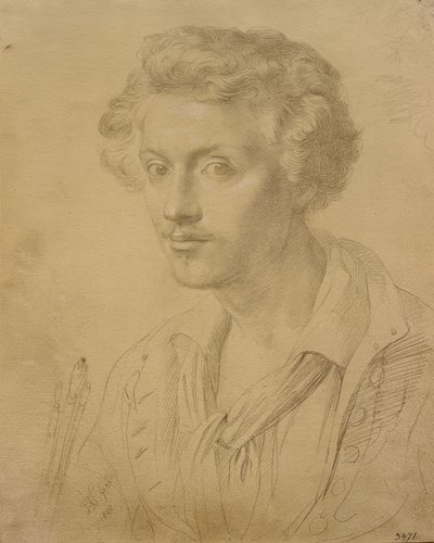 Friedrich Nerly (Selbstbildnis) av Friedrich Nerly