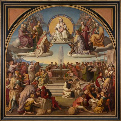 Religionens triumf inom konsten av Friedrich Overbeck