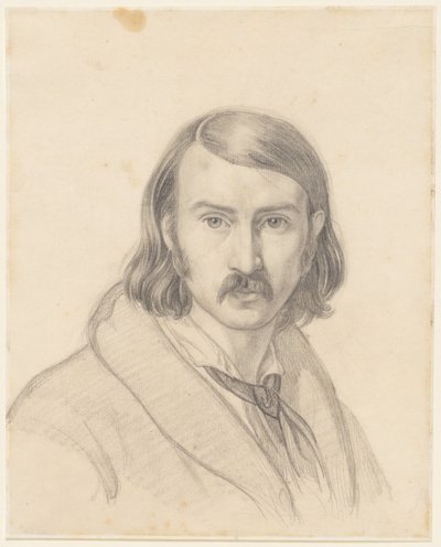 Självporträtt av Friedrich Preller
