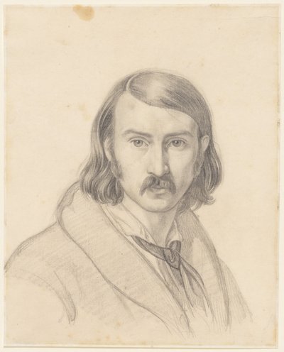 Självporträtt, 1838. av Friedrich Preller