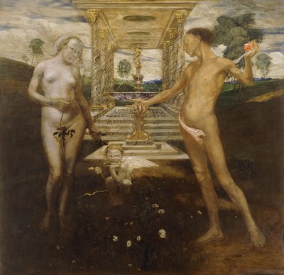 Adam och Eva av Friedrich Stahl