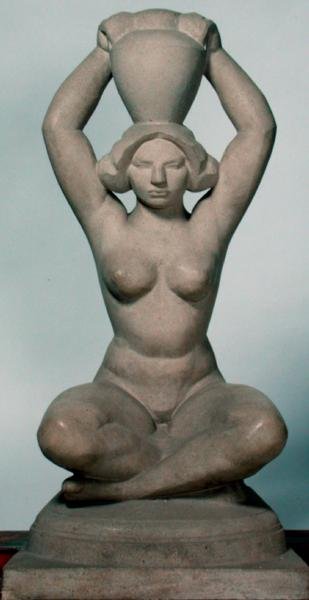 Kannbärare, 1912 av Friedrich Wield
