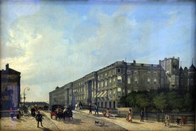 Berlins slott och Långa bron av Friedrich Wilhelm Klose