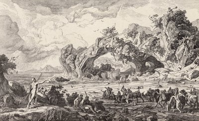 Dödande av Helios heliga boskap (gravyr) av Friedrich the Elder Preller