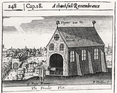 A Thankful Remembrance of the Powder Plot, 5 november 1605 av Friedrich van Hulsen