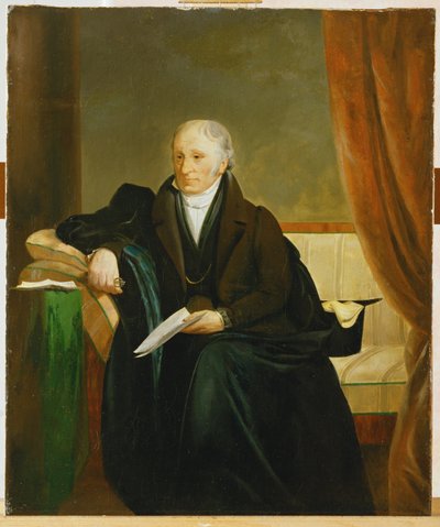 Bankiren baron Bernhard von Eskeles (målning på duk) av Friedrich von Amerling