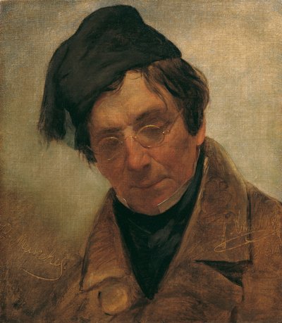 Skulptören Pompeo Marchesi av Friedrich von Amerling