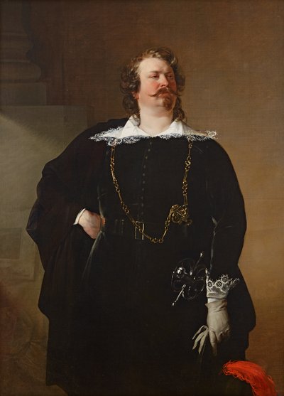 Den flamländska borgmästaren (Baron Pfuel?) av Friedrich von Amerling