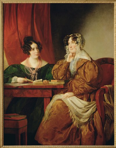 Henriette Baronin Pereira-Arnstein (målning på duk) av Friedrich von Amerling