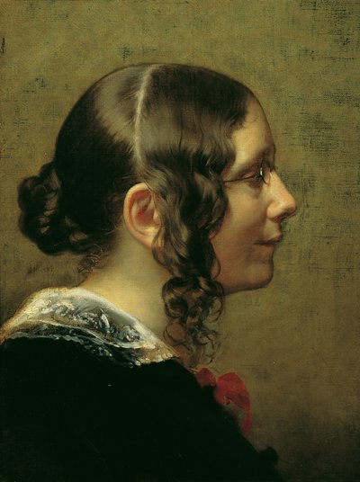 Luise Pfeiffer Nathusius av Friedrich von Amerling