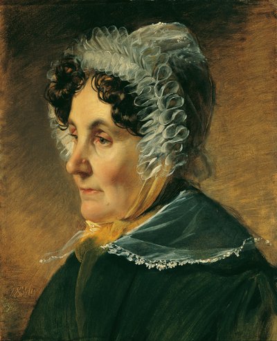 Theresia Amerling, mamma till konstnären av Friedrich von Amerling