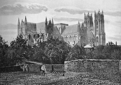 Beverley Minster, c1896 av Frith and Co