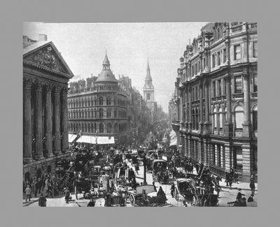 The Mansion House and Cheapside, London, c1900 av Frith and Co