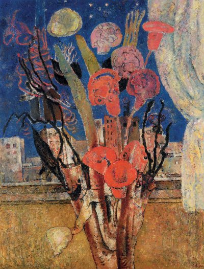 Blommor över staden; Blommor över staden av Frits van den Berghe