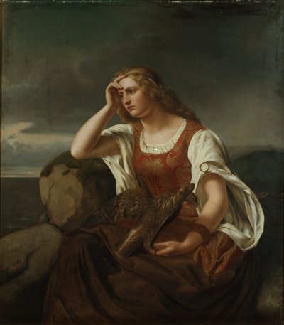 Ingeborg vid havet av Fritz Jensen