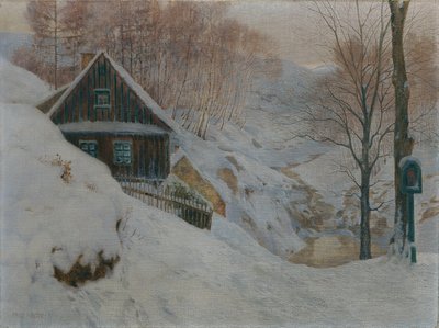 Seebachtal nära Franzensbad av Fritz Pontini