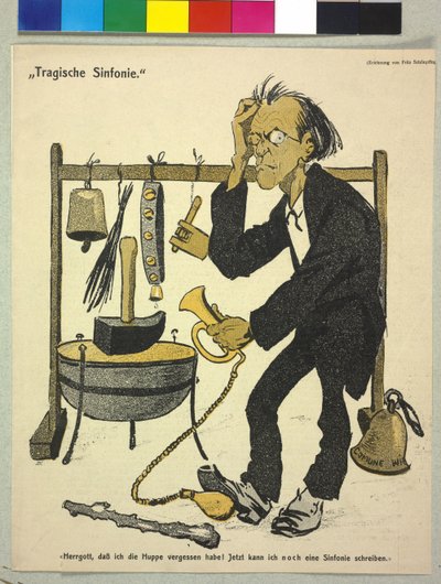 Gustav Mahler av Fritz Schonpflug
