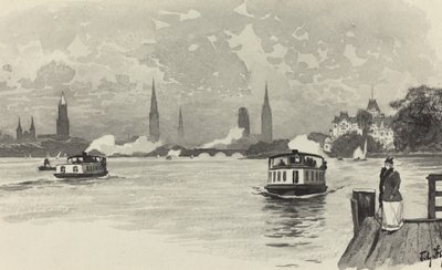 Yttre Alster av Fritz Stoltenberg