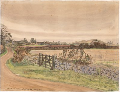 Höstlandskap av Fritz Syberg