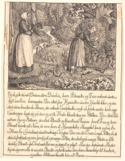 Och sedan gick de in i Dödens stora växthus... av Fritz Syberg