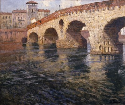 Bron i Verona av Fritz Thaulow