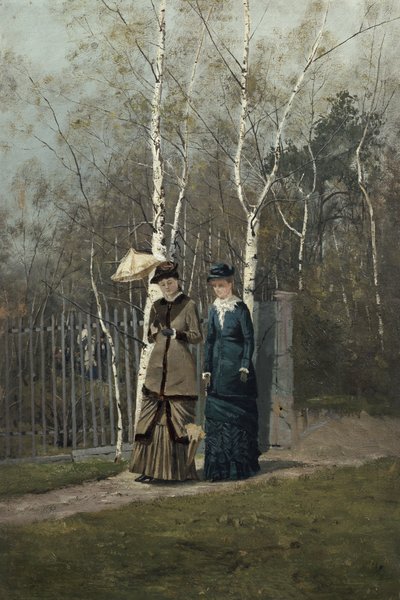 Från Homansbyen av Fritz Thaulow