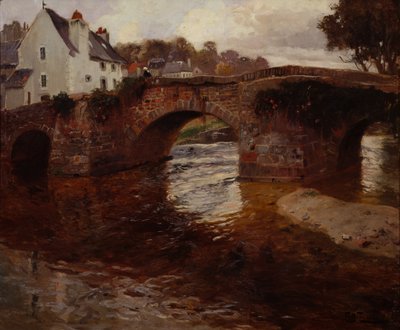Från Quimperle av Fritz Thaulow