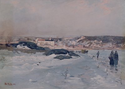 Från Tyvholmen av Fritz Thaulow