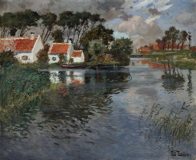 Vindby av Fritz Thaulow