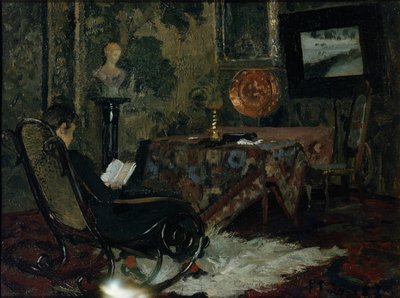 Interiör, Grini av Fritz Thaulow