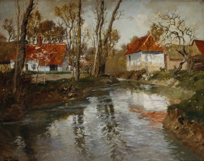 La Laita Quimperle av Fritz Thaulow