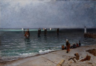 Makrillfiskare av Fritz Thaulow
