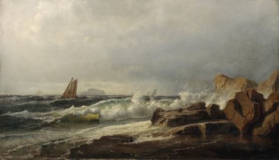 Lotsbåtar av Fritz Thaulow