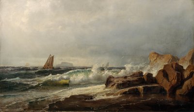 Lotsbåtar av Fritz Thaulow