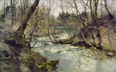 Flod av Fritz Thaulow