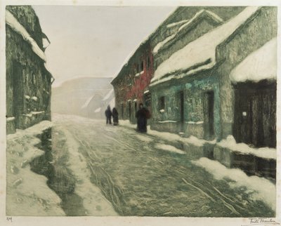 Tina (handfärgad etsning) av Fritz Thaulow