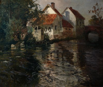 Utan titel, ca 1898 (målning) av Fritz Thaulow