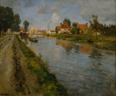 Utan titel, ca 1902 (målning) av Fritz Thaulow