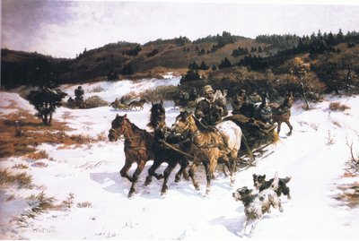 Hemresa, från tidskrift eller bokkälla okänd av Fritz van der Venne