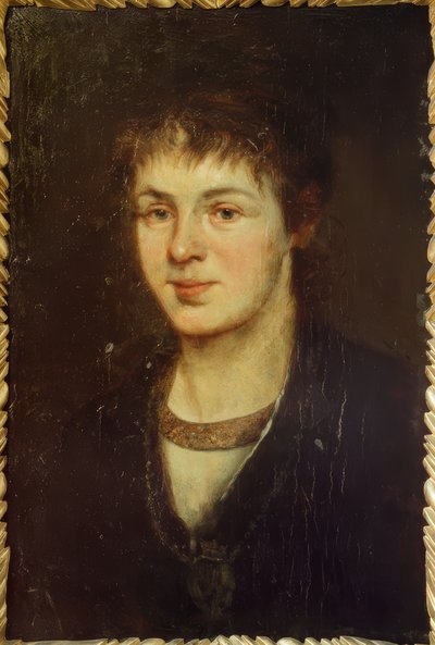 Porträtt av Amalie Uhde av Fritz von Uhde