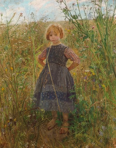 Heideprinzchen. 1889 av Fritz von Uhde