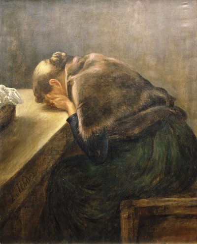 Sorg, av Fritz von Uhde